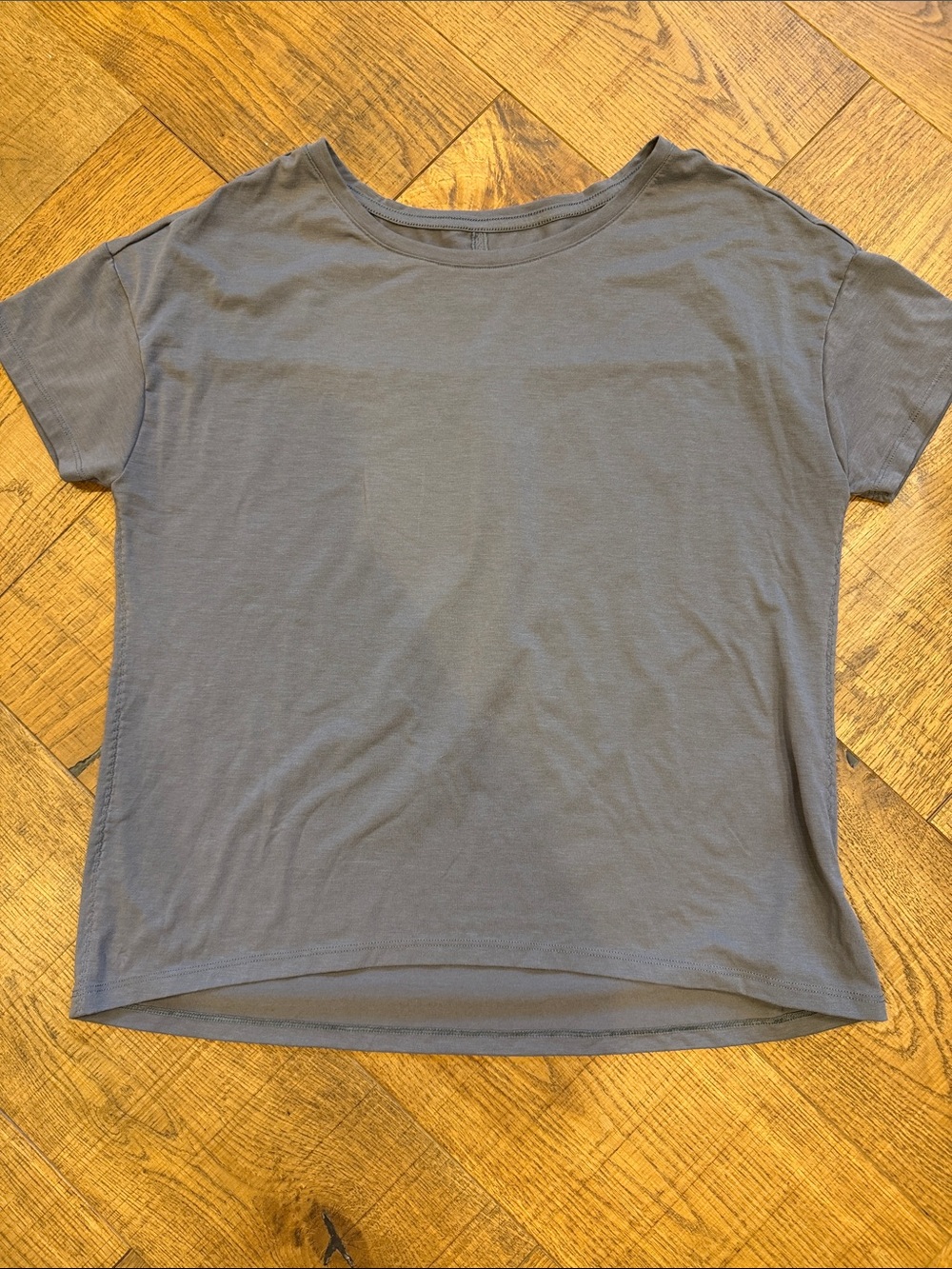 Athleta gray tee, size medium